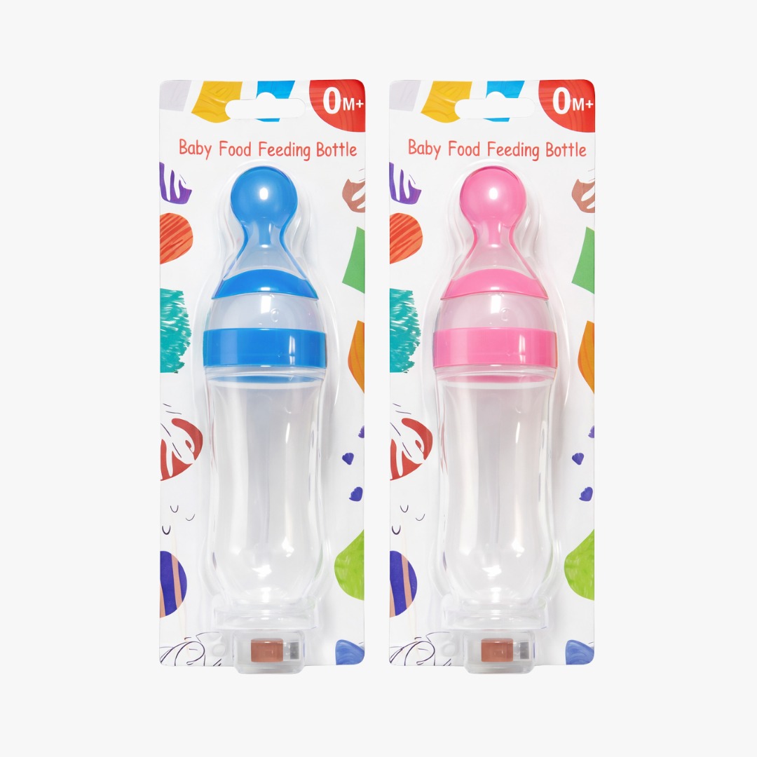 Silicone Spoon Feeder Bottle